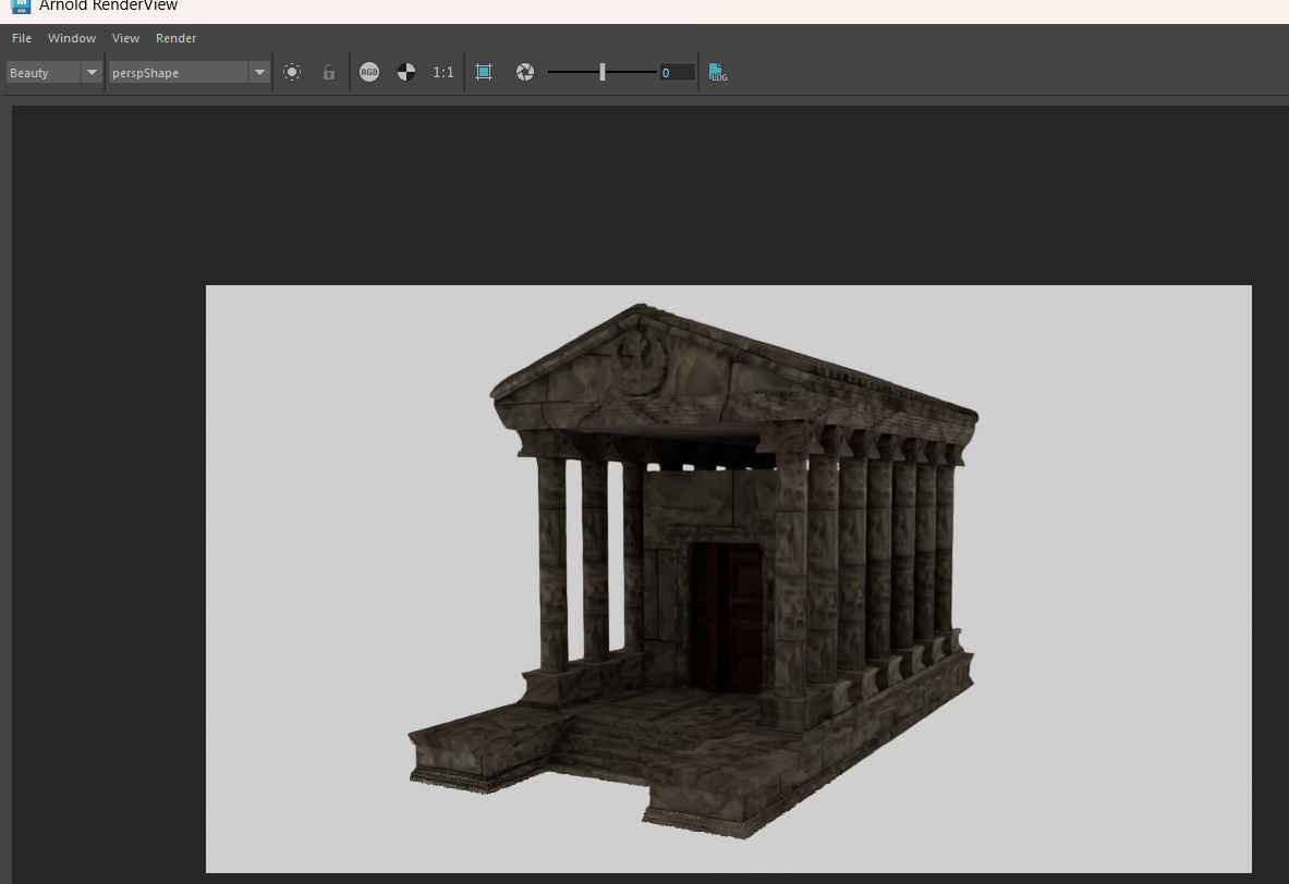 Completed Temple of Augustus Inspiration